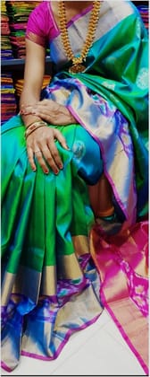 Handwoven Uppada Silk Saree