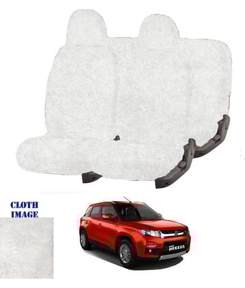 Maruti Vitara Brezza White 5 Seater Car Seat Cover