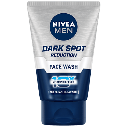 Nivea Men Dark Spot Reduction Face Wash For Clean & Clear Skin With 10X Vitamin C Effect - 50 G