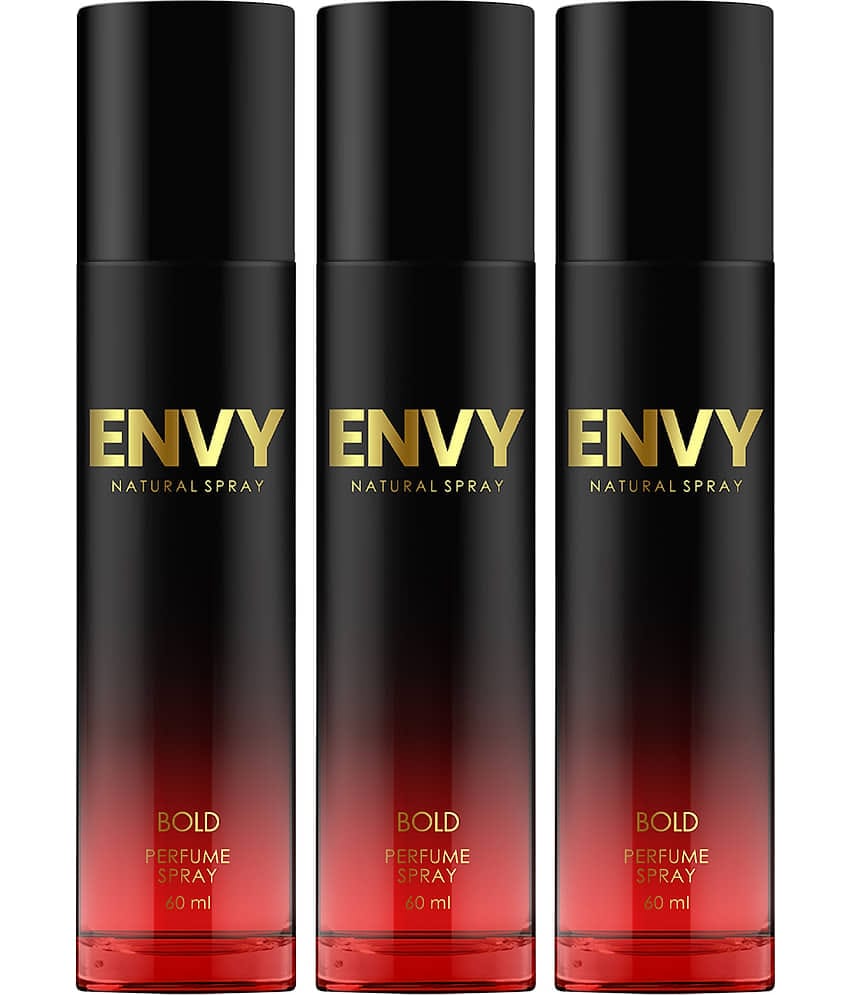 Envy Bold Perfume Premium & Long Lasting Eau de Parfum For Men 60 ml Each (Pack of 3)