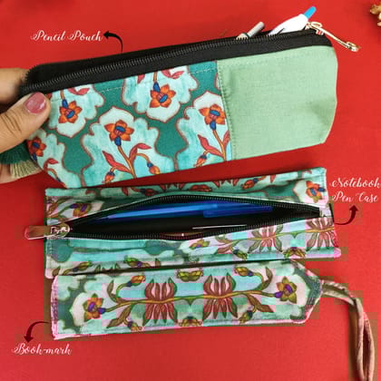 Green Door Pencil Pouch Combo