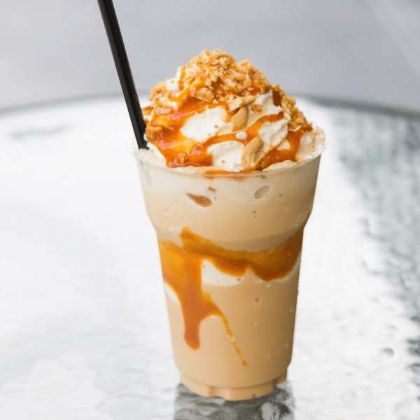 Hazelnut cold coffee