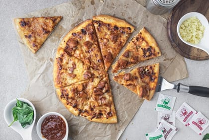 Bbq chicken pizza