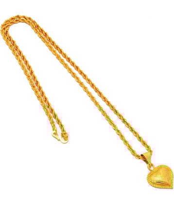 Jewarhaat - Golden Pendant ( Pack of 1 )
