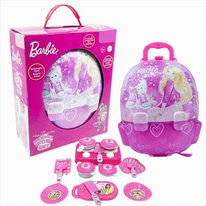 PlayMagic Backpack Kitchen Set Barbie