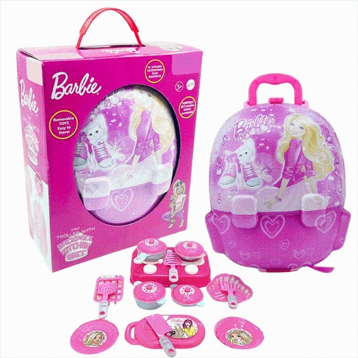PlayMagic Backpack Kitchen Set Barbie