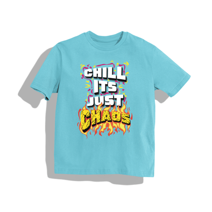 just chill chaos | ARTIST oversized t-shirt