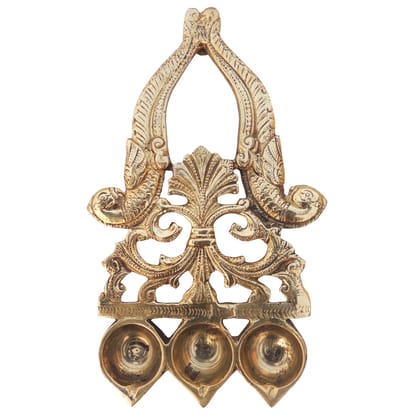 Brass Table Decor Deepak (BSMAS316)
