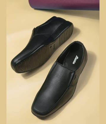 Bata Black Men's Slip On Formal Shoes
