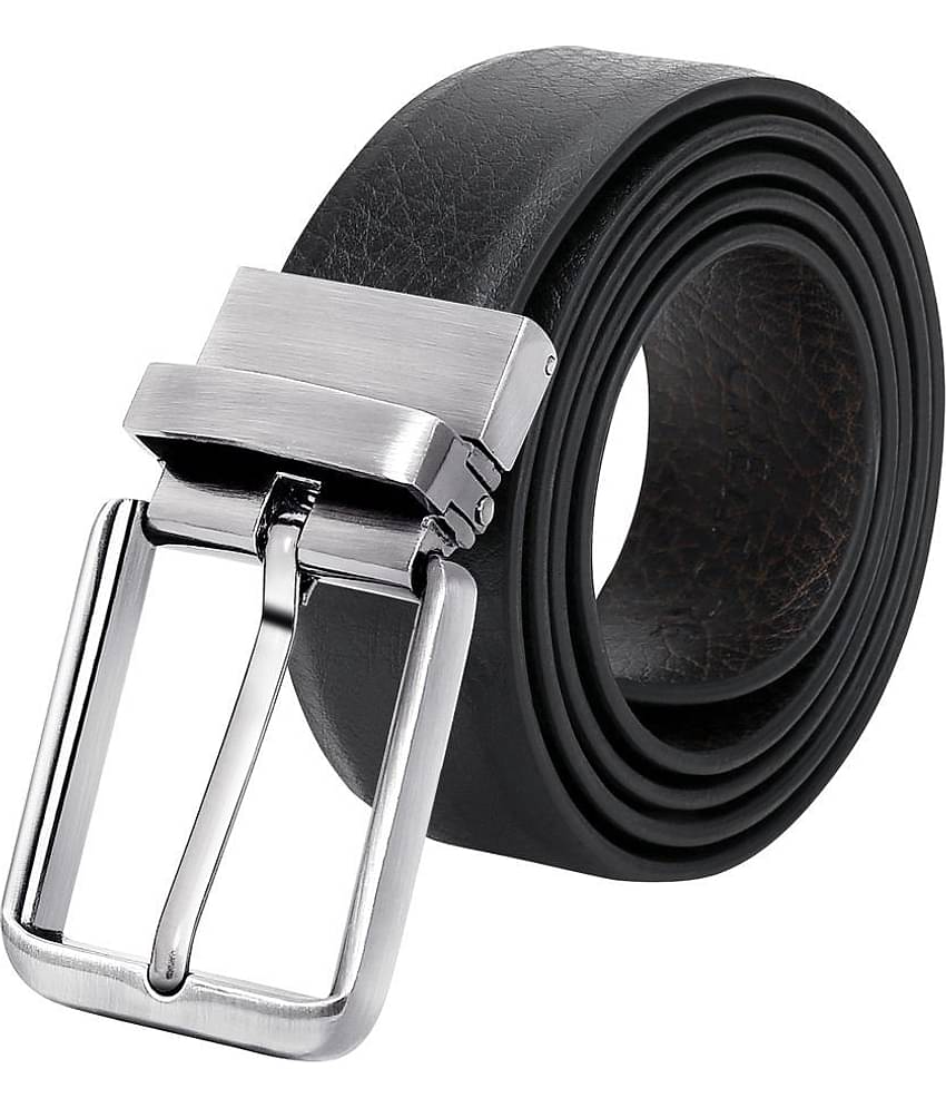 Creature - Black PU Men's Reversible Belt ( Pack of 1 )