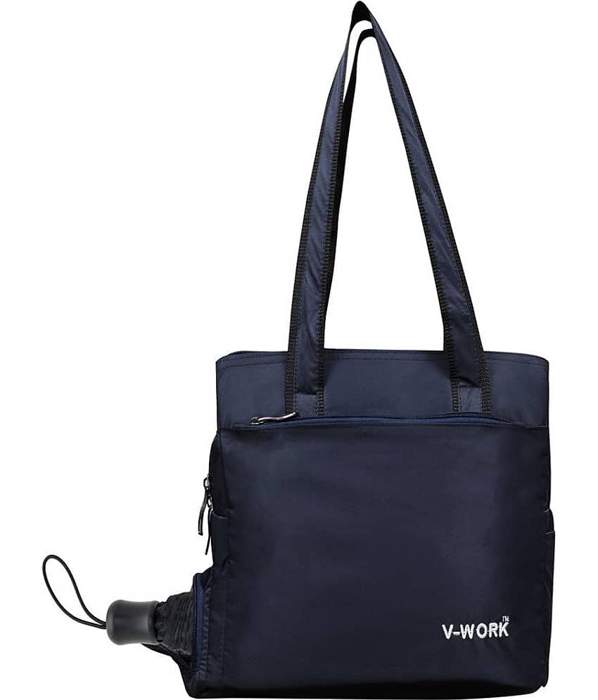 V-WORK BAG Black Shopping Bags ( 1 Pc )