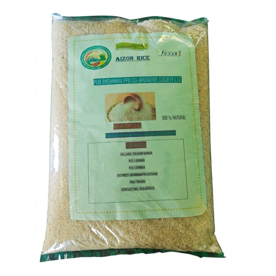 Aizon Rice - 5 kg - One plastic pouch