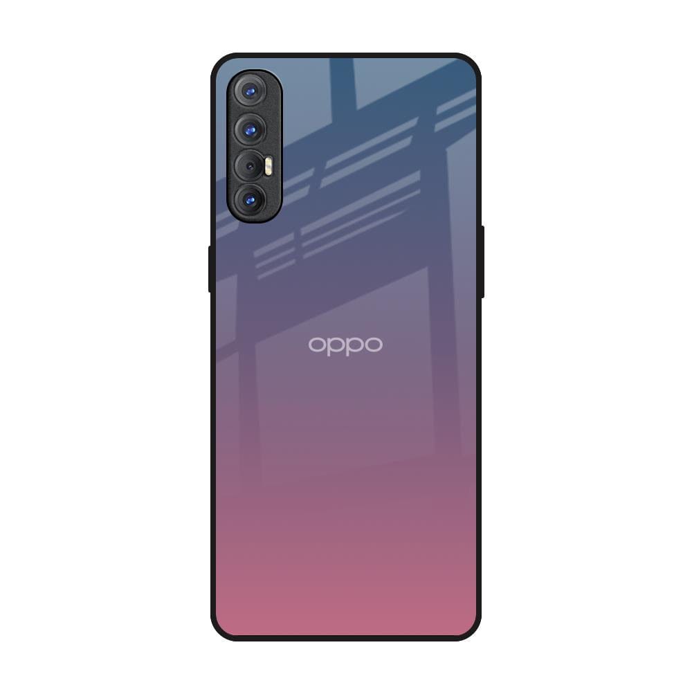 Pastel Gradient Glass Case for Oppo Reno 3 Pro