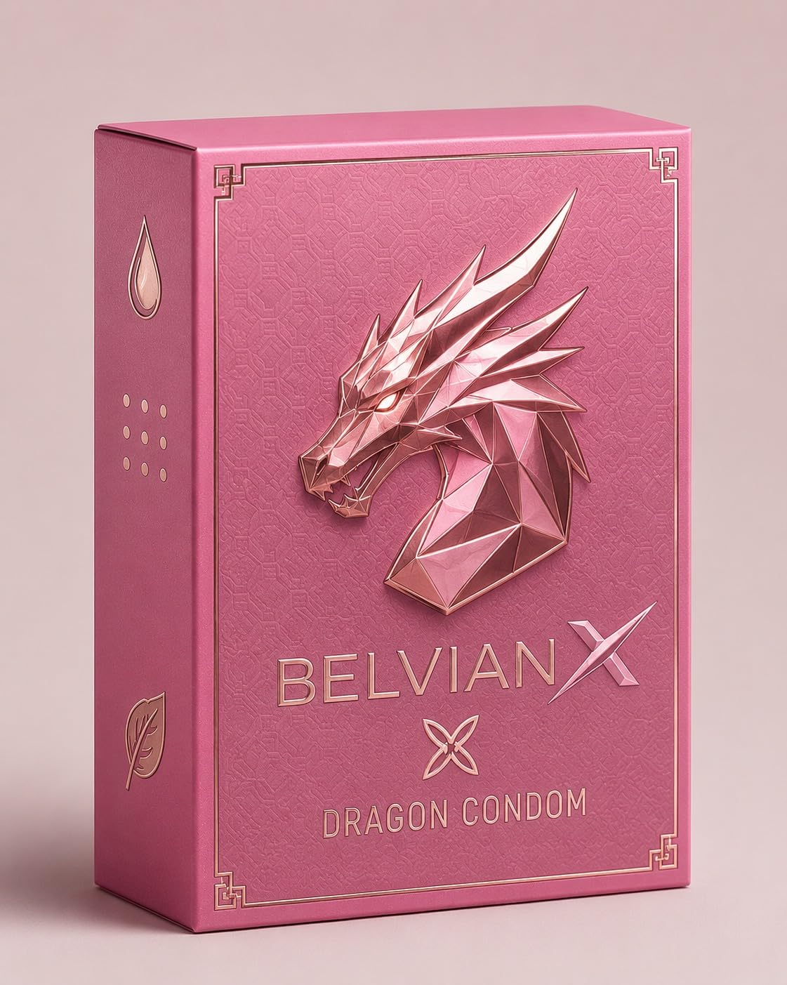 BelvianX Dragon Condam For Men 6-inch for regular use | Ultra Soft | Long Lasted