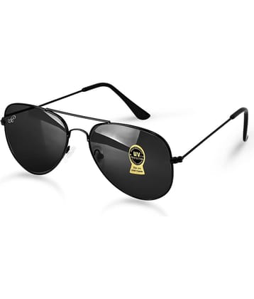 PIRASO Black Pilot Sunglasses ( Pack of 1 )