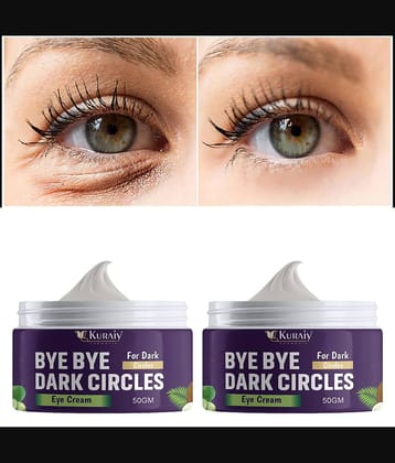 KURAIY Pure Under Eye Cream Enriched with Natural Oils to Remove Dark Circles & Wrinkles