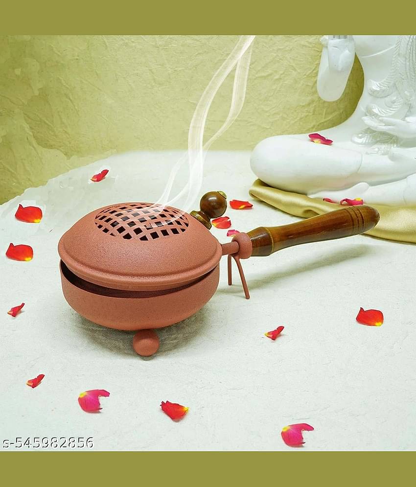 Heaven Decor Aromatic Burner,Dhoop Natural,Mogra,Rose,Tulsi 184 gm ( Pack of 1 )