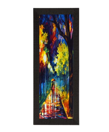 Scenic Night Satin Matt Texture UV Art Painting