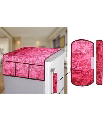 E-Retailer - Silver PVC Fridge  Top Cover (Pack of 3)