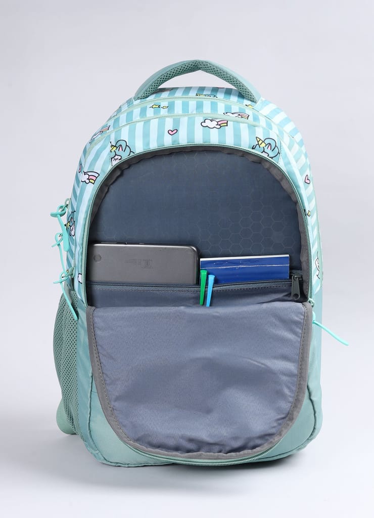 PB Pearlbags Polyester Water Resistant Casual Backpack With Laptop Sleeve For School,college & Office For Boys and Girls,Men & Women