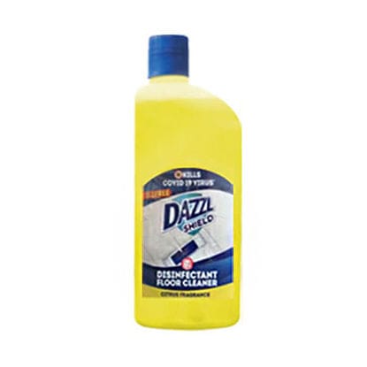 Dazzl Shield Yellow Floor Cleaner- Citrus, 400 ml