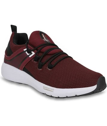 Campus GILBERT PLUS Burgundy  Men's Sports Running Shoes