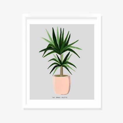 Feel fresh Art Print | Wall Art-8x10 inches / White Frame