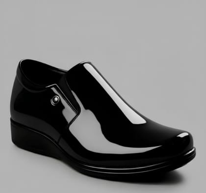WUGO Men Formal SlipOn Shoes Synthetic Leather Stylish Office Wear SlipOn Shoes for Men Lightweight Comfortable Business Party Wear Shoes