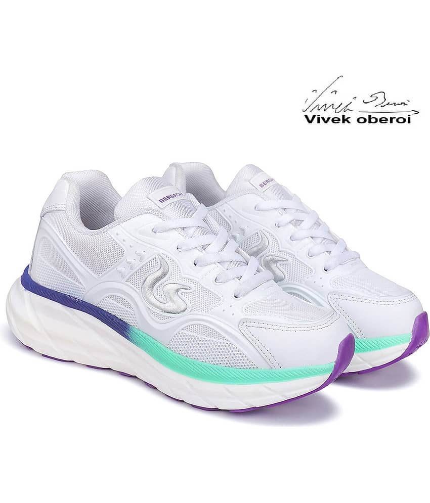 Bersache - White Women's Running Shoes