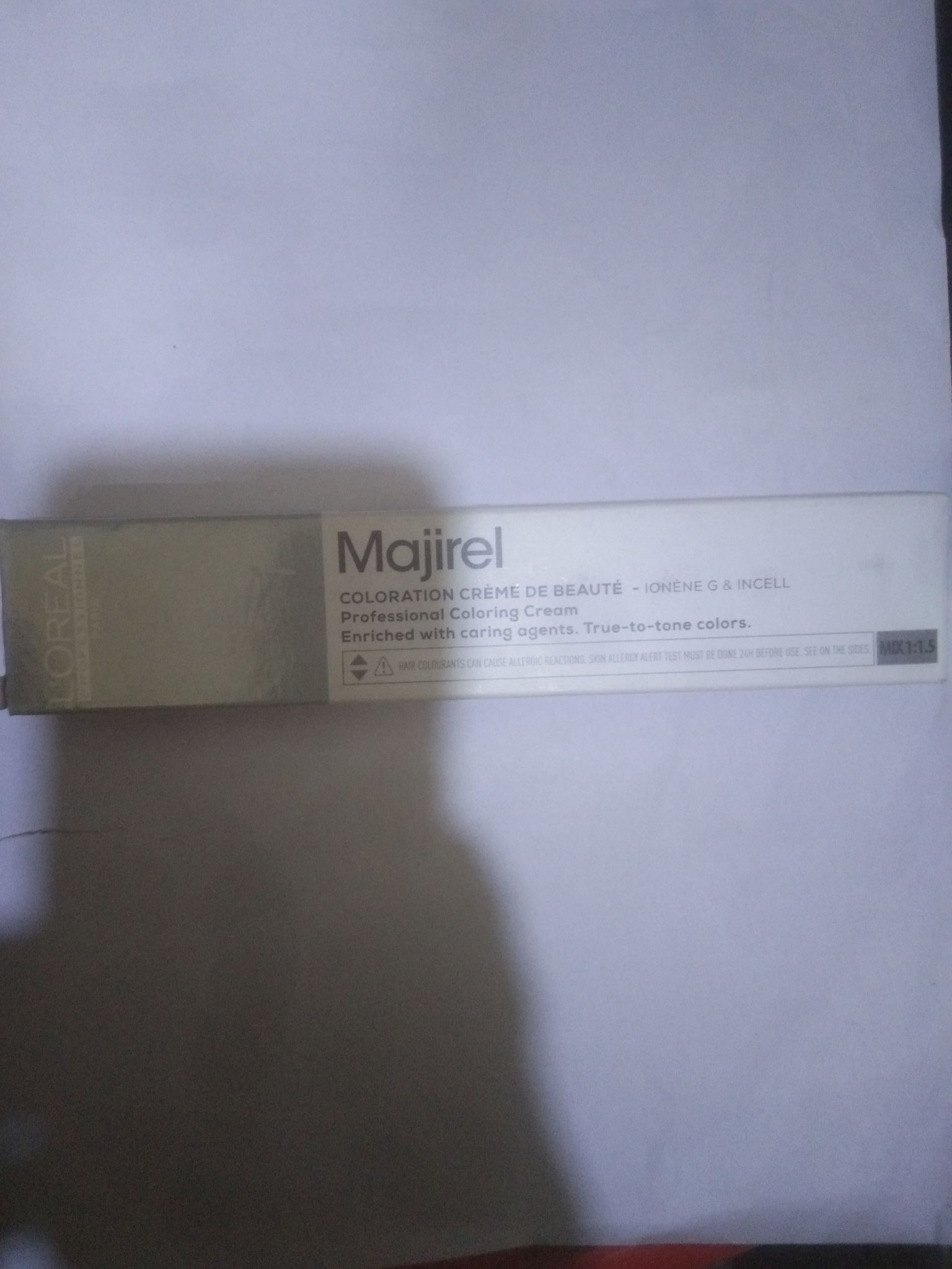 Loreal Professionnel Paris Majirel Coloration crème de beauté - ionene g & incell Professional coloring cream 