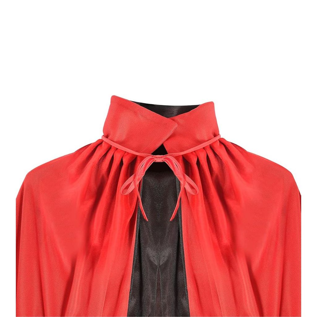 Halloween Reversible Red & Black Cloak Adult