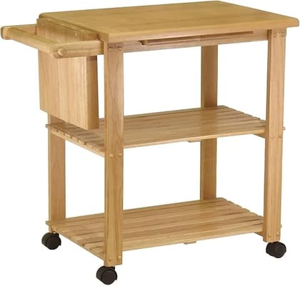 Homestyles Americana Kitchen Island w Wood