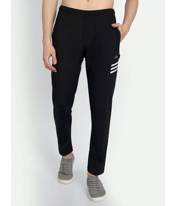 Zeffit - Black Lycra Men's Trackpants ( Pack of 1 )