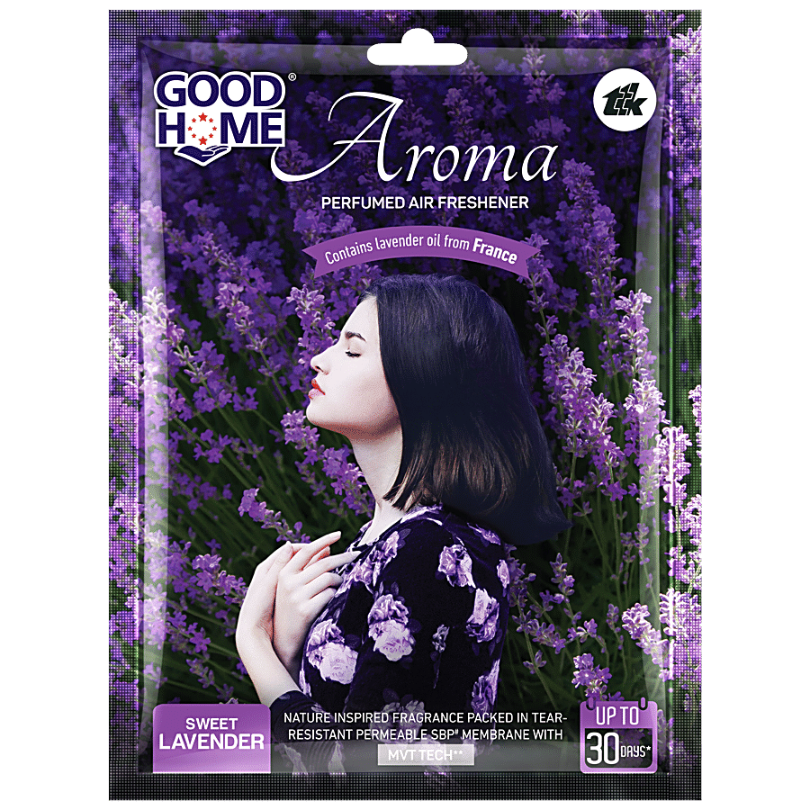 Good Home Aroma Perfumed Air Freshener, Lavender Fragrance, 10 G
