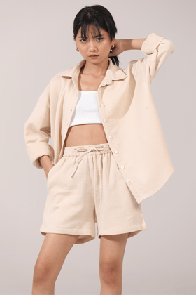 Ember Co-Ord Set- Natural-M