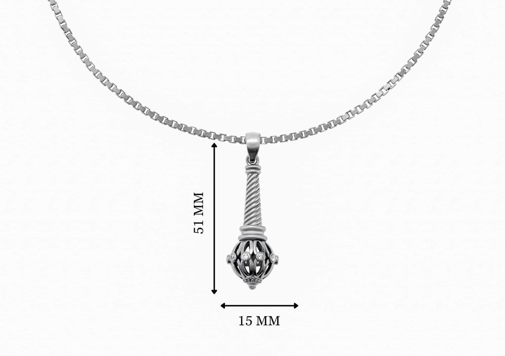 Lord Hanuman Gada Pendant