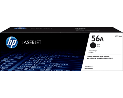 HP 56A Black Original LaserJet Toner Cartridge- CF256A