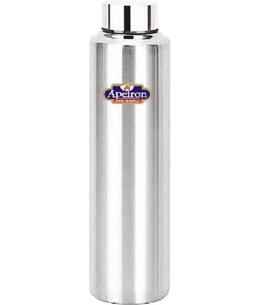 APEIORN - Silver Fridge Water Bottle ( Pack of 1 )
