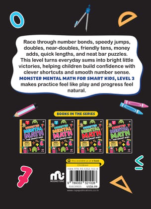 Monster Mental Math For Smart Kids Level 3 Monster Mental Math For Smart Kids Level 3