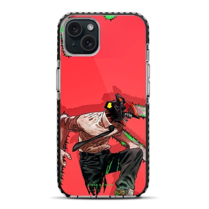 Chainsaw Man 2.0 Anime iPhone 15 Plus Stride Phone Case-Stride