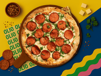 Chicken Pepperoni Pizza
