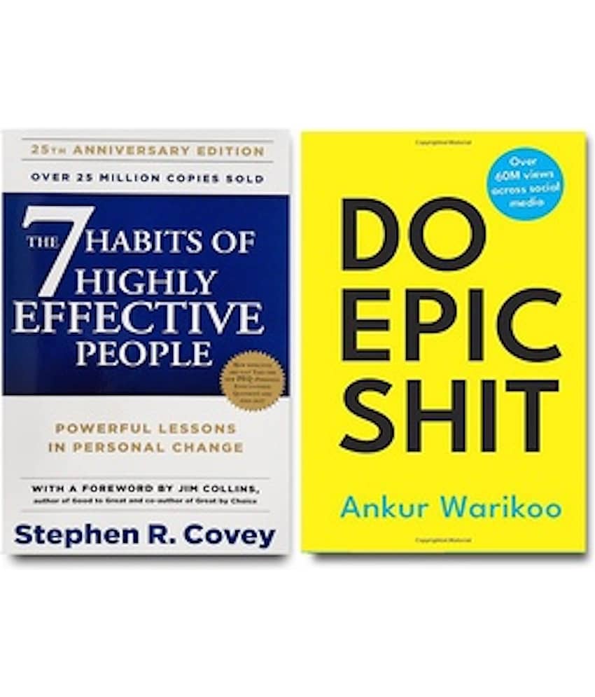 7 Habits of Highly Successful People + Do Epic Shit (2 Books Combo)