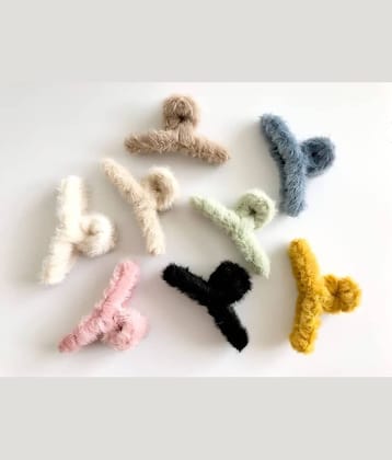 Rhosyn Multi Women's Hair Clip ( Pack of 8 )