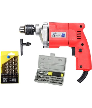 Shopper52 - DR13B41T-NW2 350W 10mm Corded Drill Kit