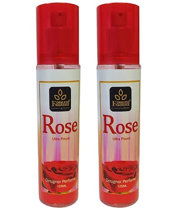 Rose 125ml Perfume 2pc.
