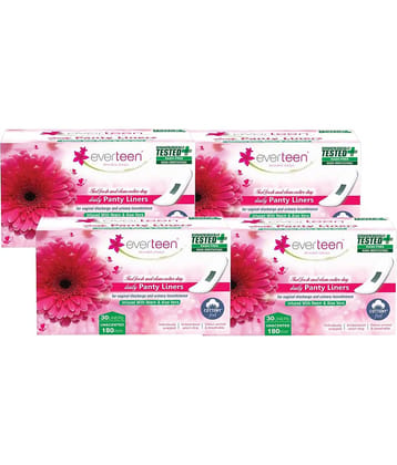 Everteen 120 Panty Liners Pack of 4