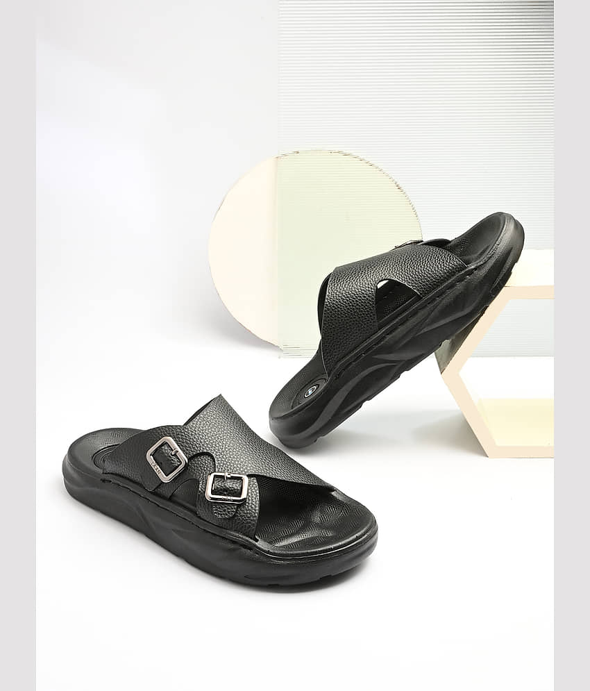 NAAL Black Men's Slide Flip Flop