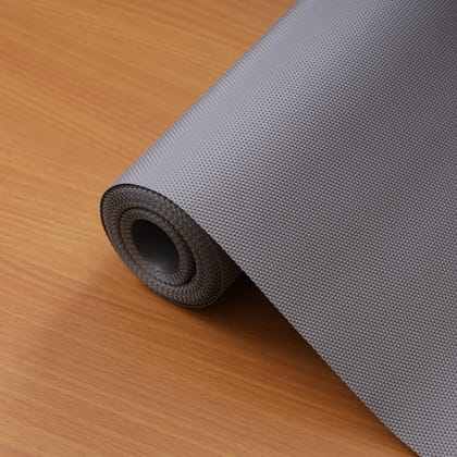 45cm x 3m Multipurpose Waterproof Diamond Anti-Slip Shelf Liner Mat Grey-45 x 3 Meter / Grey