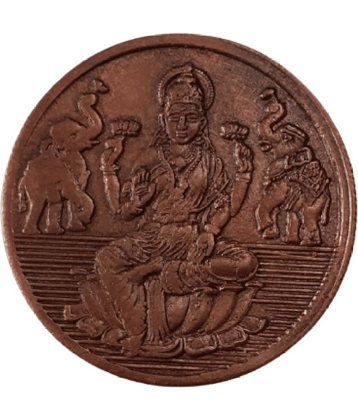 EXTREMELY RARE OLD VINTAGE HALF ANNA EAST INDIA COMPANY 1818 MAA LAXMI BEAUTIFUL RELEGIOUS TEMPLE TOKEN COIN