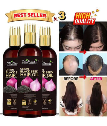 Phillauri - Anti Hair Fall Bhringraj Oil 300 ml ( Pack of 3 )